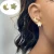 Import Wholesale 18K Gold Plated Brass Material With Zircons Mixed Lot Style For Women Trending Fashion Jewelry Earrings 2024 Ear Clip from China