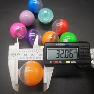 Wholesale 32mm Plastic Empty Capsule Ball Toys For Vendng Machine