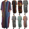 Wholesale abaya for men Thobes Islamic Men Kaftan Thobe Prayer Clothing Muslilm Men Clothing