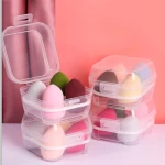 Wholesale Custom 4 Pieces High Quality Soft Beauty Makeup Egg Sponges Packs Cosmetic Puff Set