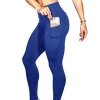 wholesale custom high waisted custom made leggings, yoga women gym leggings with pockets