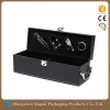 Wholesale Custom PU Leather Wine Packaging Box With Wine Tools