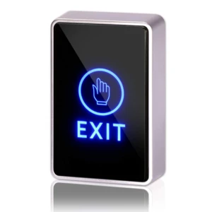 Wholesale DC12V/24V stainless steel No Touch Infrared Sensor access control emergency exit door release push button switch