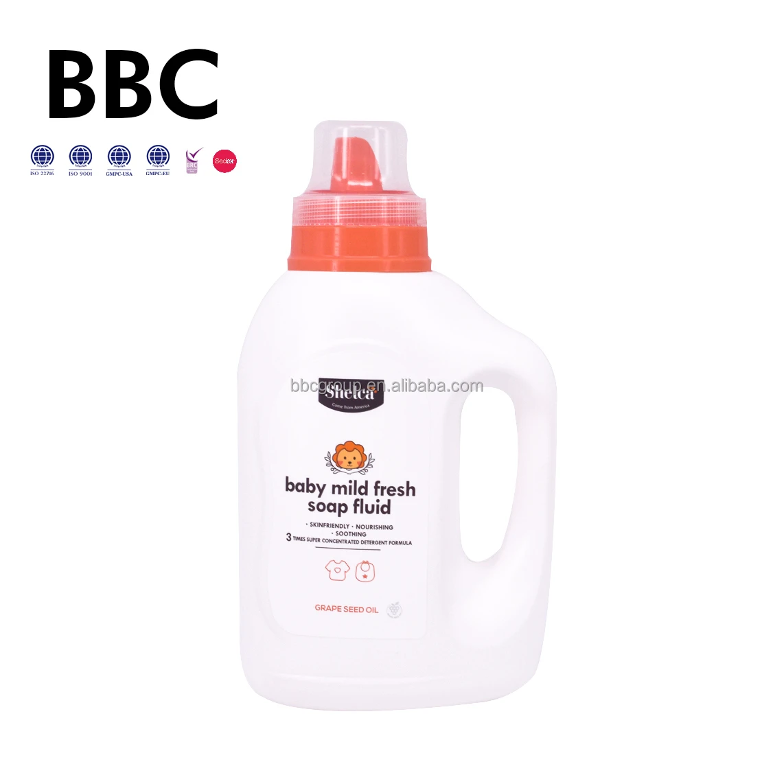 Wholesale Facial Body Brand Organic baby washing liquid