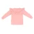 Import Wholesale fall pink kids ruffle coat clothing top zipper baby girls coat from China