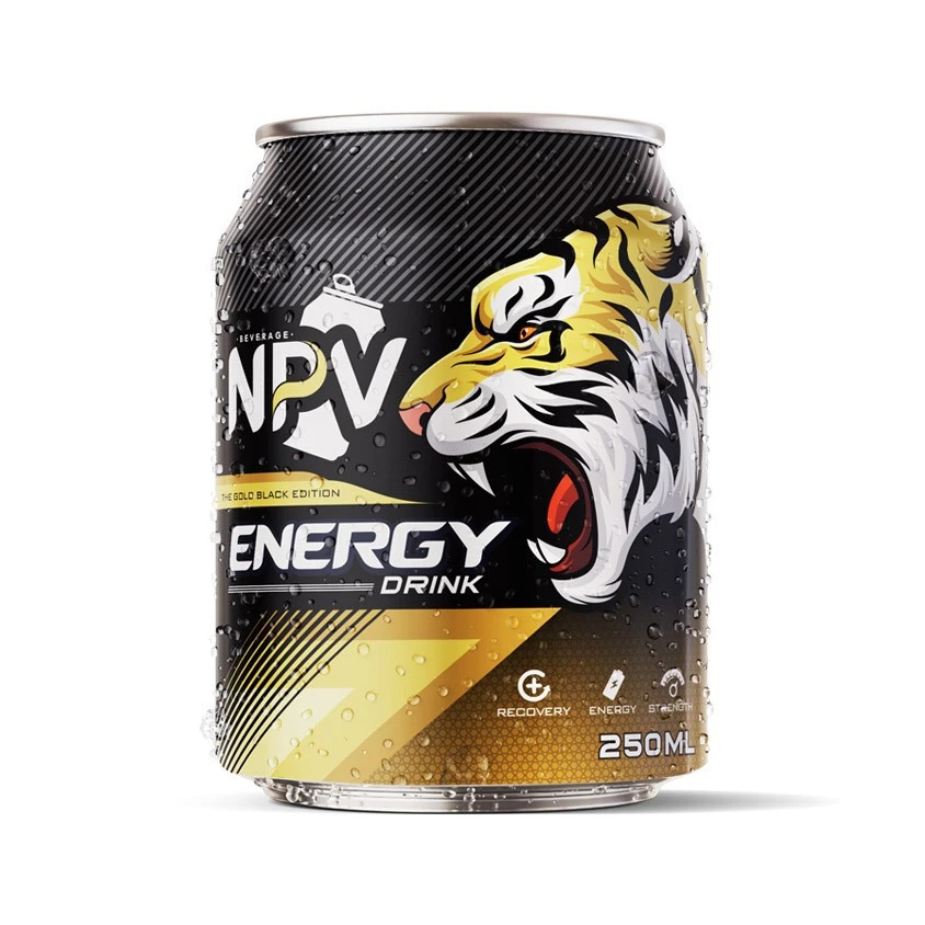 Wholesale Free Sample Free Design Best Quality Power Drink 250ml Alu Can Best Price Energy Drinks