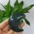Import Wholesale Hand Carved Natural   Folk Crafts Healing Moss Agate Crystal Moons  for gifts or Wedding Souvenirs Guests from China