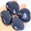 Wholesale hand carving natural crystal carving crafts obsidian stone heart of stone use for healing crystal home decor