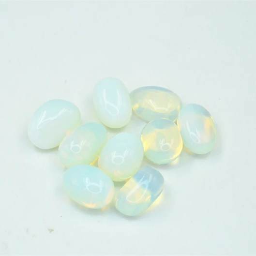 wholesale Healing Crystal Crafts Healing  25-35mm Opalite Tumbled Stone Spiritual Decoration