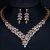 Import Wholesale high quality cubic zirconia bridal jewelry set wedding from China