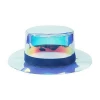 wholesale high quality pvc rainbow hat for birthday party hat