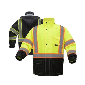 Wholesale high visibility reflective safety jacket