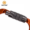 Wholesale HOATER Asymmetrical   30kN Capacity Twist Lock Carabiner