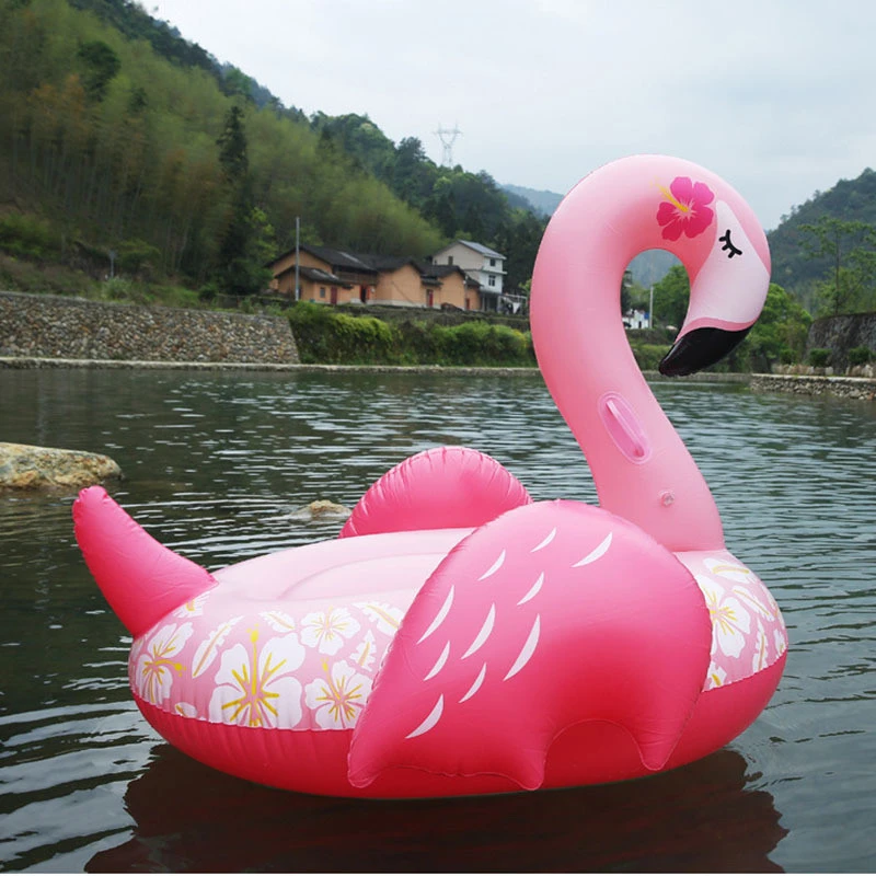 Wholesale hot selling New style water toys inflatable pool floats flamingo