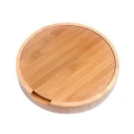 Wholesale Kitchen Accessories Bamboo Cheese Knife Set with Cutting Board