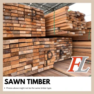 Wholesale Light Hardwood Modern Sawn Timber Kedondong Timber Products  From Malaysia