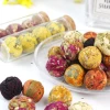 Wholesale 100% natural handmade organic beautiful flower blooming tea balls