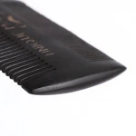 Wholesale natural wooden comb natural Eco-friendly combs men custom logo beard comb