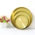 Import Wholesale Nordic Gold Round Tray Metal Stainless Steel Fruit Storage Plate Decoration Plate from China