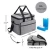 Import Wholesale Personalized Black Reusable Waterproof Insulated Picnic Food Delivery Tote Cooler Lunch Box Bag from China