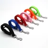 Wholesale private label 9 colors soft nylon dog leash and collar
