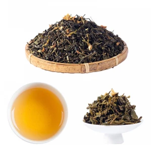 wholesale slimming organic dry Flower Tea Jasmine snow Green Tea