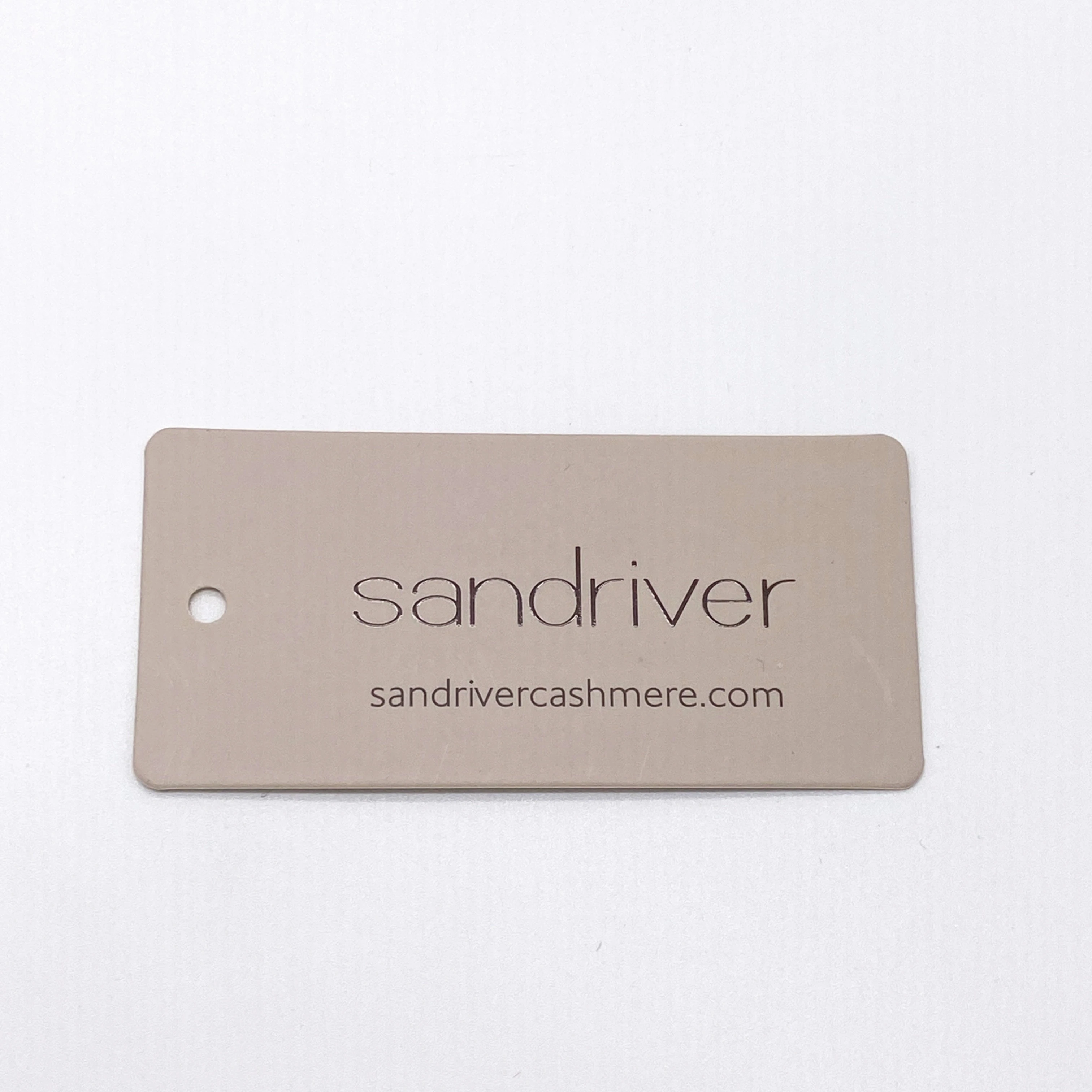Wholesale Small MOQ Custom Logo Printed Paper Label Hand Tag For Clothing