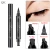 Import Wholesale Waterproof Black Eye Liner Liquid Pencil Water Proof Wing Stamp Eyeliner from China
