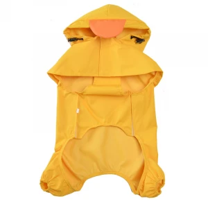 wholesale Waterproof dog raincoat costume apparel accessories dog clothing Cartoon design pet clothes