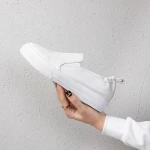Wholesale Women Sneaker Little White  Shoes with  Leather High Fashion  Skateboard Shoes Sneaker