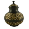 Wholesale Zanzibar Adult Cremation Urn Classic Elegant Brass Funeral Urn Adult Cremation Serene Funeral jar modern unique design