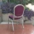 Import Wholesales Hotel Furniture Event Purple Aluminum Stacking Banquet Chair Modern from China