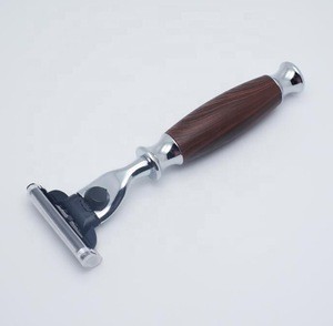Whosale Private Label Resin Handle Blade Razor Professional Men&#39;s Razor Shaving Safety Razor