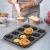 Import WIDENY Customized Carbon Steel Non-Stick Black Baking Bakeware Sets for Cookie Sheet Loaf Pan Square Pan Round Cake Muffin Pan from China