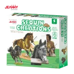 Wild Horses Sticky Art And Craft Supplies New Item Educational DIY Creative Toys Learning Game Kits Sticker Sequin Creations