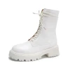 winter shoes thick-soled heighten locomotive short boots fashion quality boots