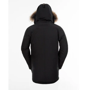 Winter warm windproof custom jackets  goose
