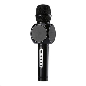 Wireless Karaoke Microphone player for iPhone Android Smartphone, Handheld Karaoke Machine for Home KTV Outdoor Party