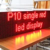Wireless Single Color P10 Display Screen / Video Small Led Board