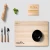 Import wooden chopping board cutting boards black wood walnut cutting board Japanese cypress hinoki from China
