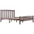 Import Wooden furniture beds wooden double solid wood bed from China