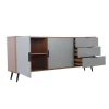 Wooden Living Room Storage Drawers TV Stand TV Cabinet