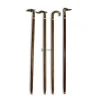 Wooden Walking Sticks with Brass Head - Canes - Metal Head - Animal Head - Handmade - Designer - Bulk Wholesale Manufacturer