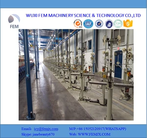 Wuxi Famous Steel cord brass Electroplating production line