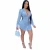 Import X03103C Sexy Long Sleeve Shirt Dress Women Blouses Summer Clothes Party Club Birthday Outfits Deep V Neck Button Up Mini Dresses from China