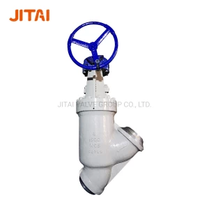 Y Pattern Steam Globe Valve for Power Plant Project