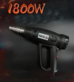 YATO GASOLINE TOOLS POWER TOOL HOT AIR GUN WITH ACCESSORIES 1800W YT-82300