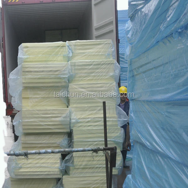yellow Extruded Polystyrene Board for Roof Insulation