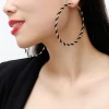 yiwu popular products sourcing agent items wholesale,exaggerated nightclub queen metal wire winding cheap gold earring hoops