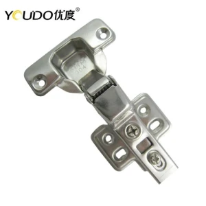 YOUDO High Quality Super Rust Proof 35mm Cup Cabinet Hinge Half Overlay Clip On Hinge for Furniture Door